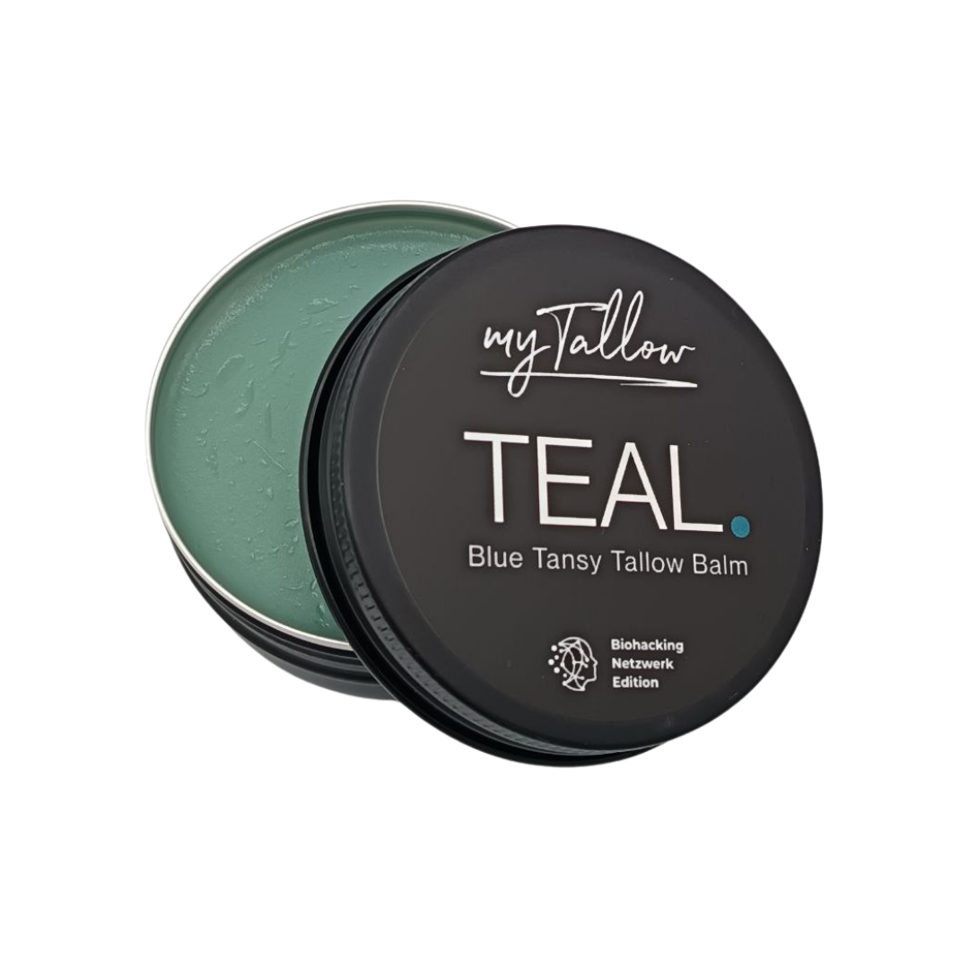 Blue Tansy Tallow Balm "TEAL."