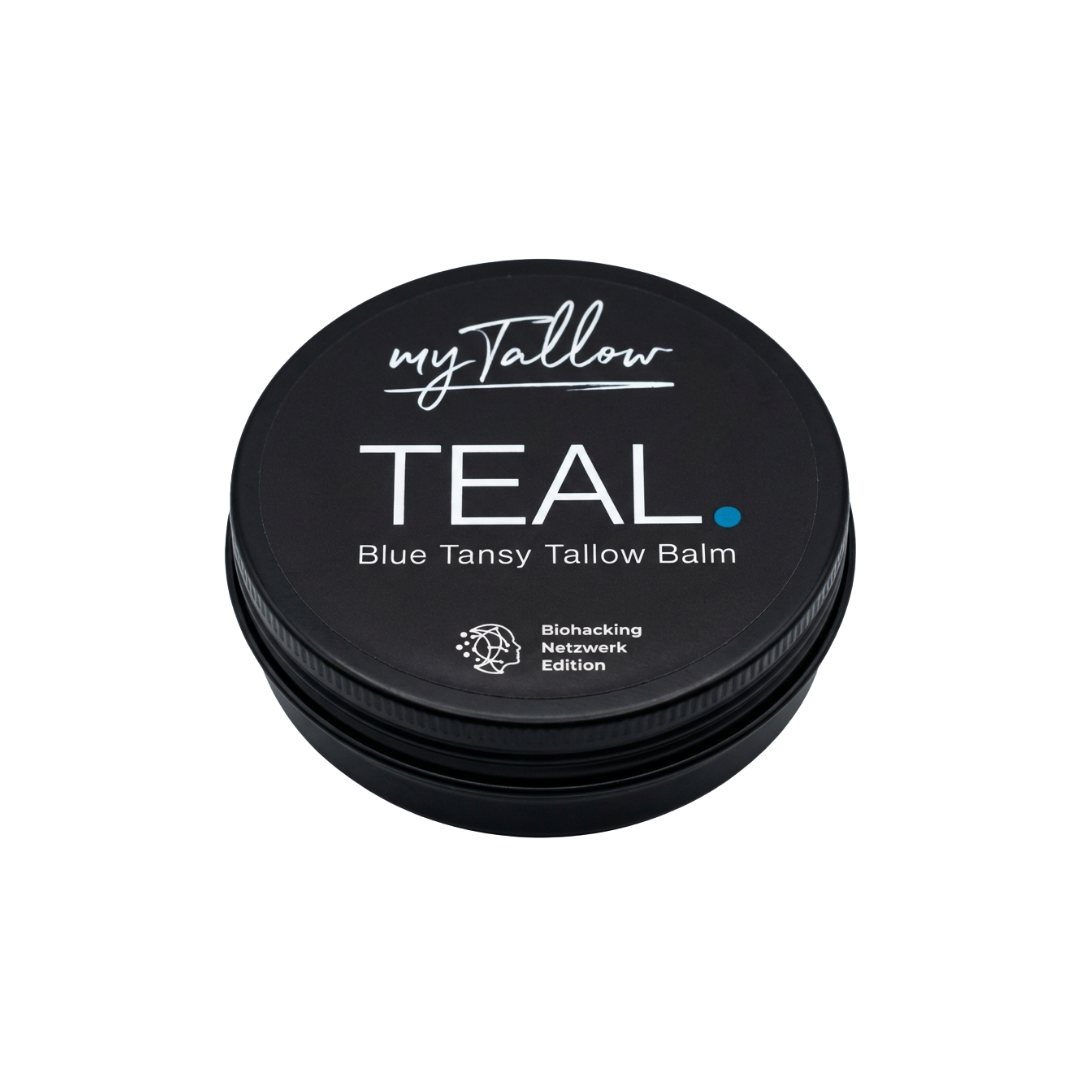 Blue Tansy Tallow Balm "TEAL."